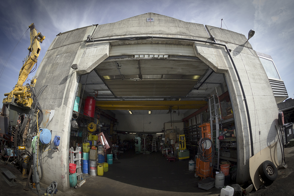 Entrée de l'atelier Treuthardt à Boudry